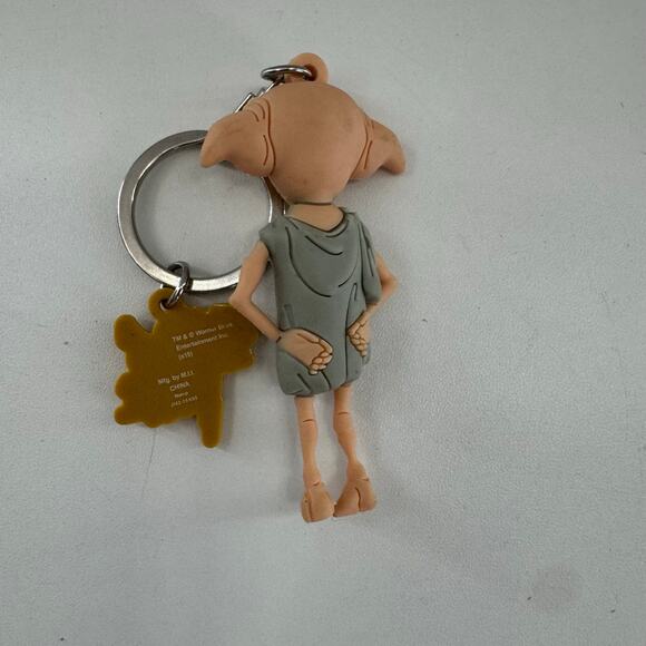 Harry Potter Warner Brothers DOBBY House-Elf Keychain Key Tag Zipper Pull - Picture 2 of 3